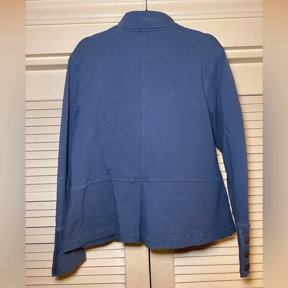 Neon Buddha Jacket Coat Cotton Cardigan, size medium Athleisure Loungewear Yoga - Picture 12 of 13